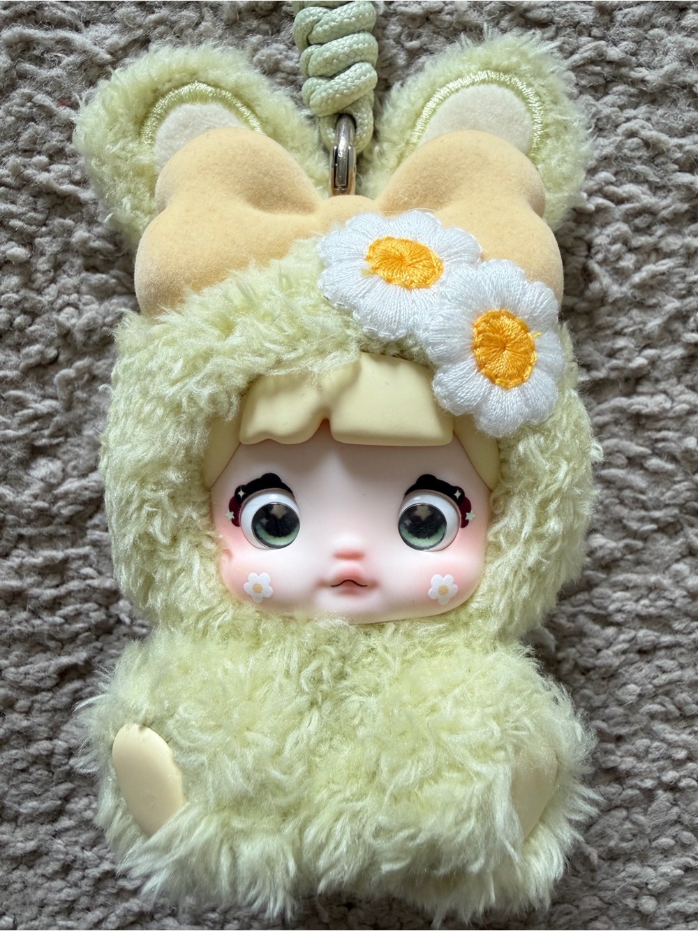 Nommi Baby Sweetheart Bunny Daisy | Rotatable Eyes
